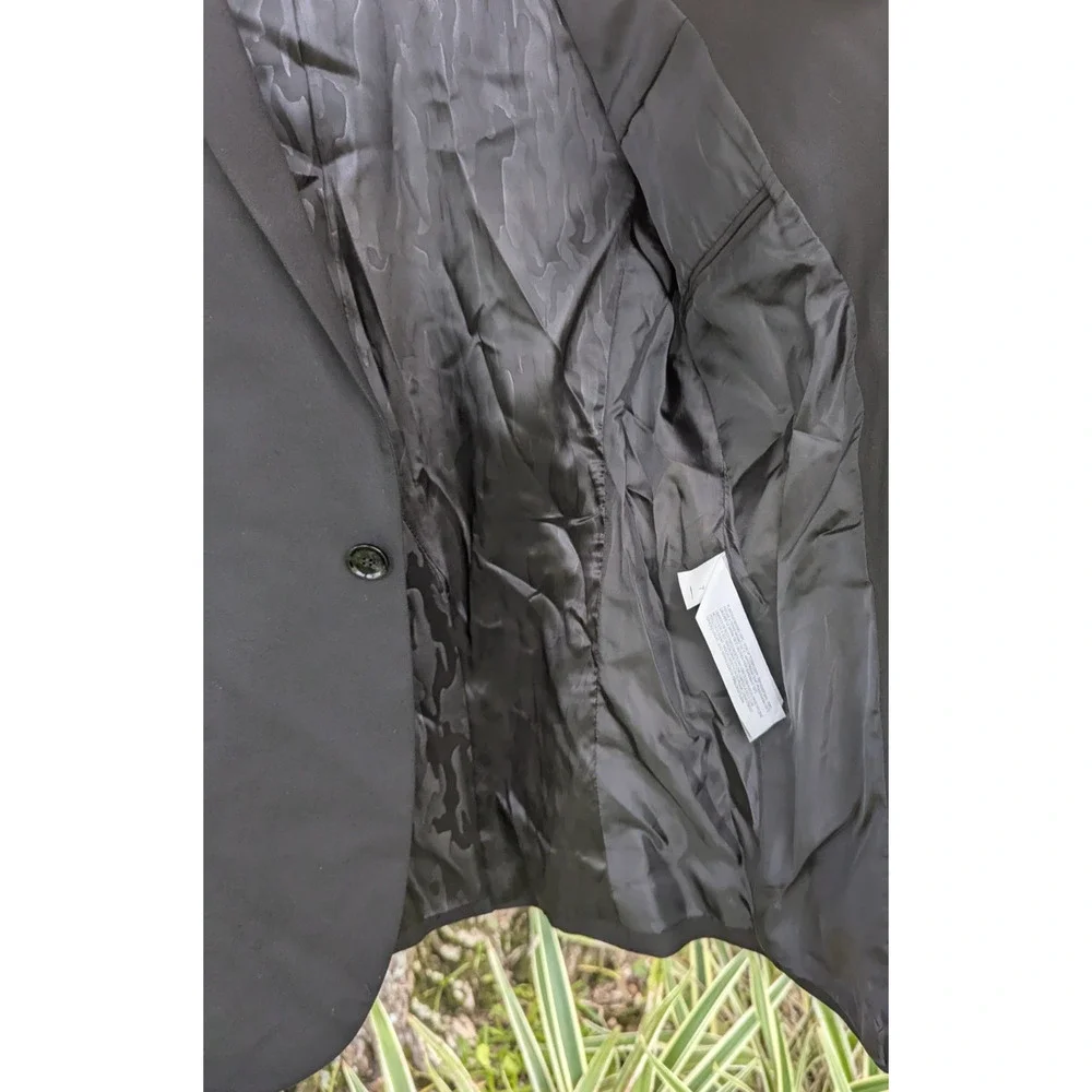 Zara Man Jacket Blazer Black Size S - Picture 7 of 16